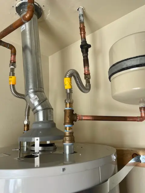 Water heater installation and plumbing repair in Rockspring
